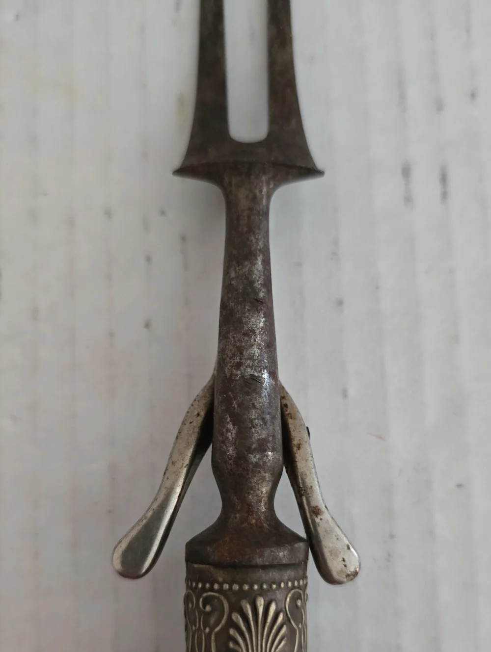 Vintage Horn/Antler Meat Carving Fork